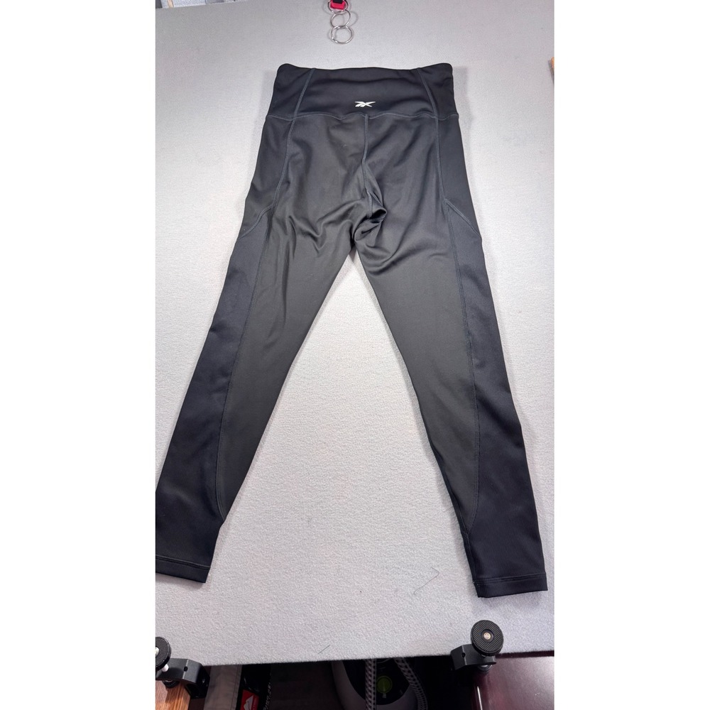 Reebok Black Leggings Women's Size M Activewear Workout Pants
